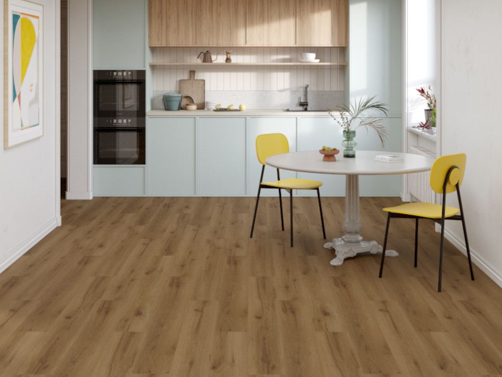 Küche mit Urban FreeLay Alteiche Natur